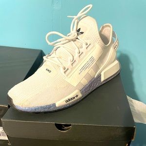 Adidas Nmd R1 V2 White Speckled Men’s Size 11.5